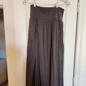 Garnet Hill Maxi Knit Skirt, NWOT